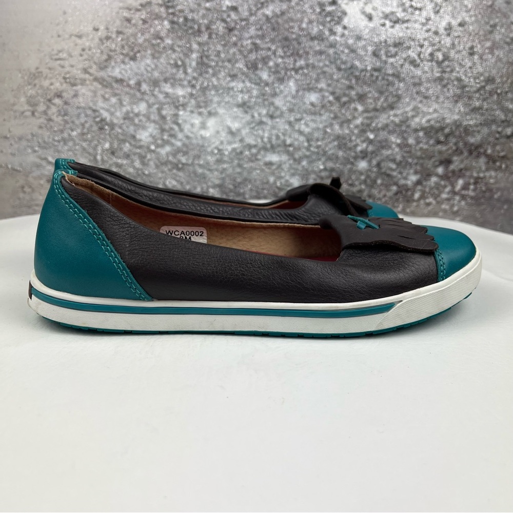 526 Twisted X Stylish Brown and Teal Women's Shoes 8